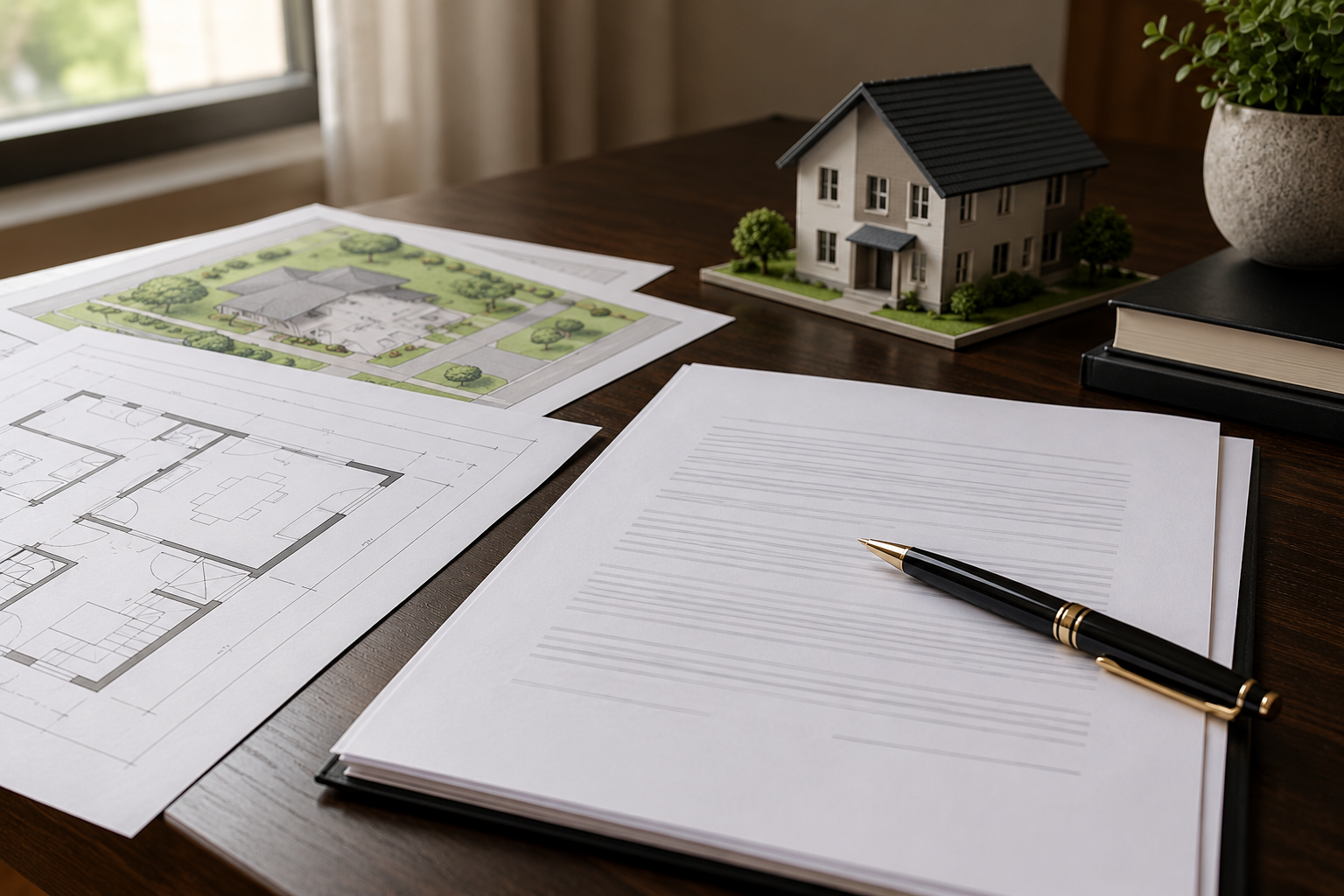 Illustrative legal papers and writing materials